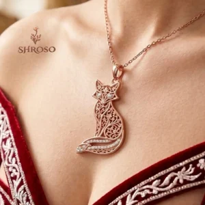 The Fox in Bloom Necklace